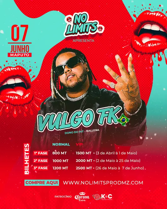 Cartaz Vulgo FK 2024